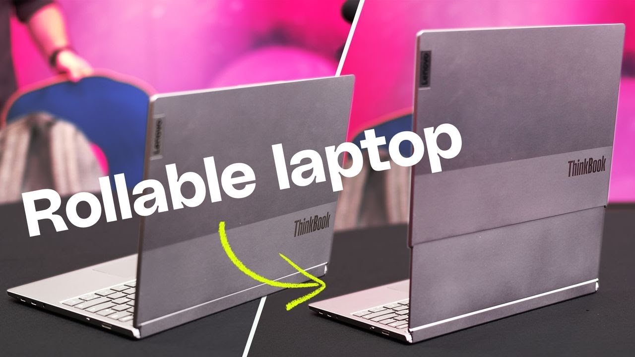 Lenovo made a laptop with wheels - YouTube