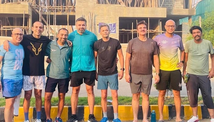 A group of runners in Karachi. — Provided by brokers.