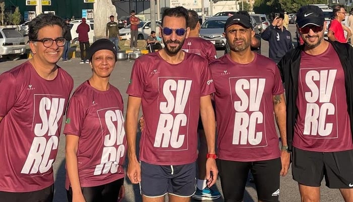 A group of runners in Karachi. — Provided by brokers.