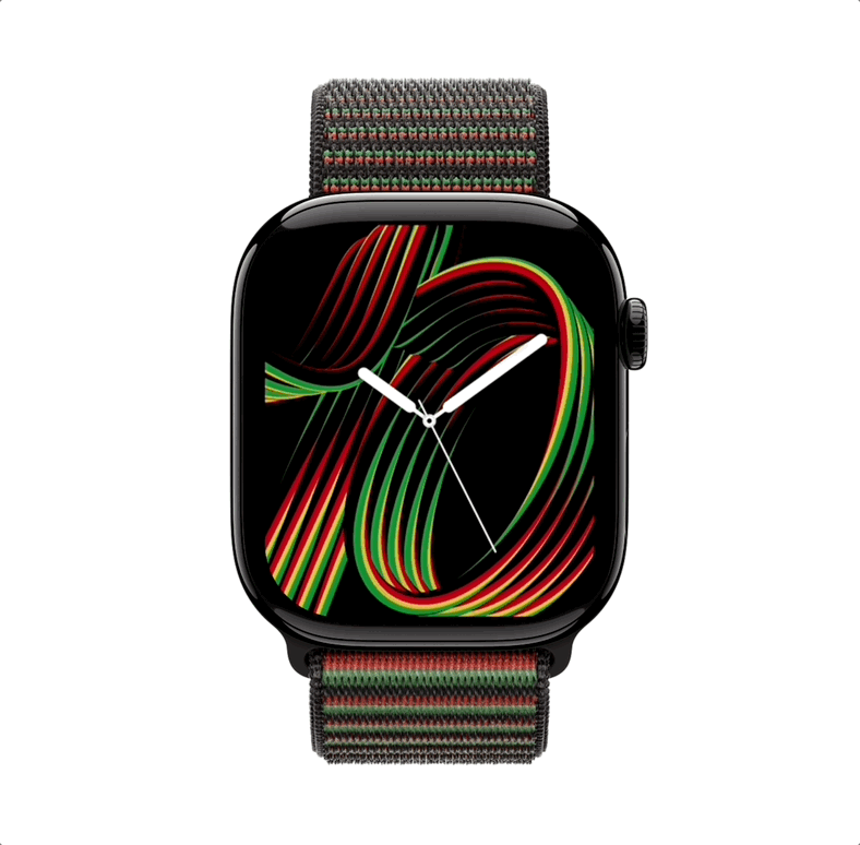 The Unity Rhythm Face for Apple Watch rhythm.