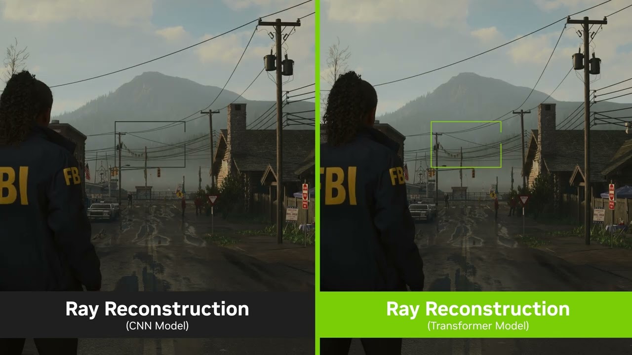 DLSS Ray Reconstruction with New Transformer Model | Alan Wake 2 - YouTube