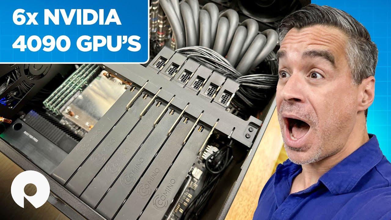 Is six enough? Nvidia refrigerated by liquid 4090 GPU! - YouTube