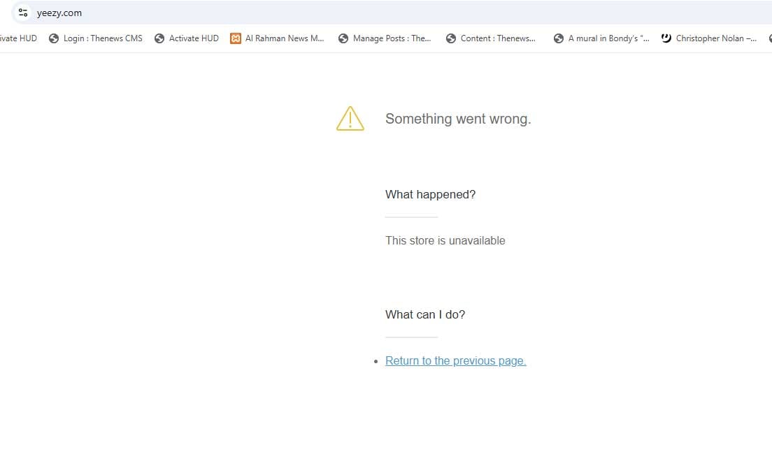 The Kanye Wests Yeezy website closed after selling controversial shirts