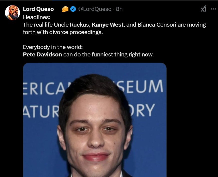 Pete Davidson gets opportunity in the middle of Kanye West, Bianca Censori Divorce Drama