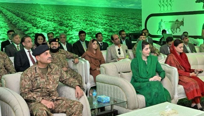 Coas Gen Also Munir, CM Punjab Maryam Nawaz, will attend the launching ceremony of the Pakistan Green Initiative in Cholistan on February 15, 2025. - PakGazette News