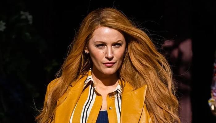 Blake Lively reveals a reaction of rare children to 'ends with the American drama