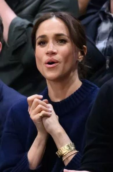 Meghan Markle sends a message to the royal family of 