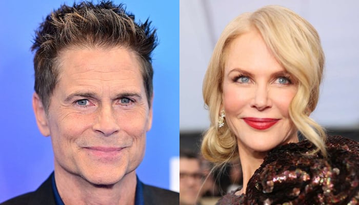 Rob Lowe has attracted his opinion about Nicole Kidman being called Brave