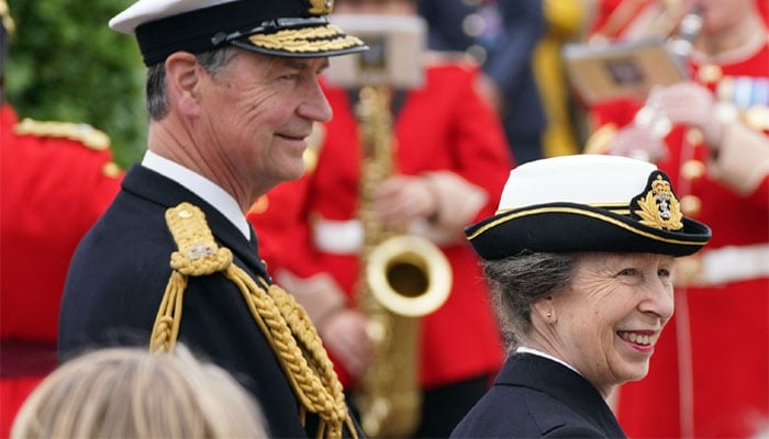 Buckingham Palace Princess Anne, Tim Laurence Photos on the special day