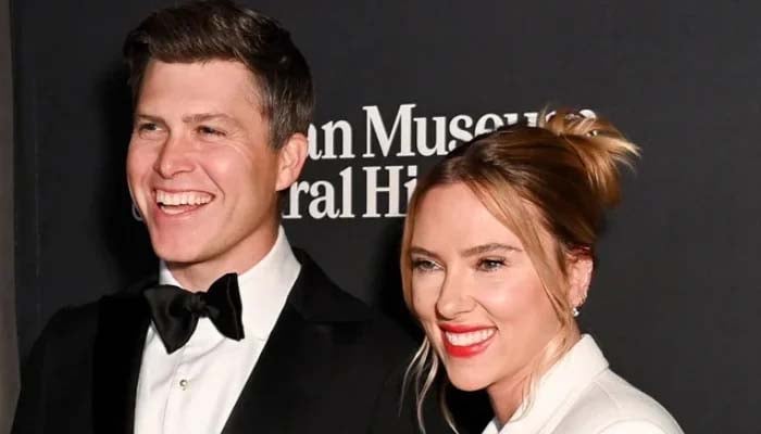 Colin Jost roasted for winning less than wife Scarlett Johansson