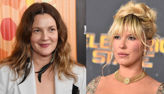 Drew Barrymore calls Millie Bobby Brown Grandma by Surprise Pet News