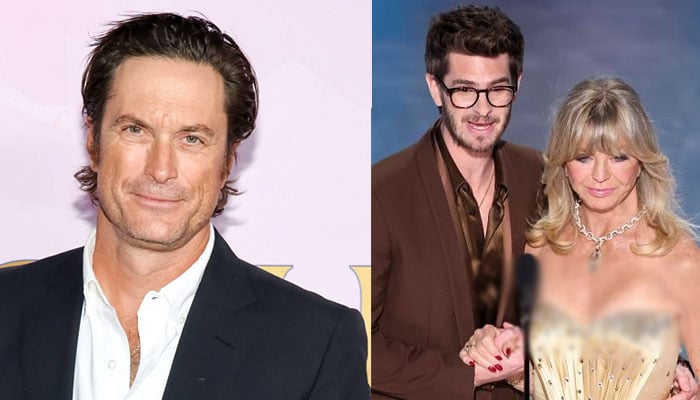 Goldie Hawn makes fun of Oliver Hudson for feeling jealous of Andrew Garfield