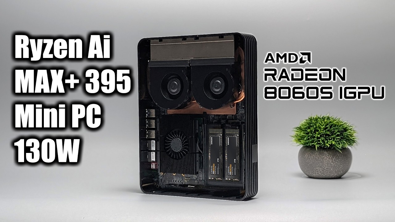 AMD RYZEN AI MAX + 395 MINI PCS OFFER GREAT PERFORMANCE OF IGPU! - YouTube