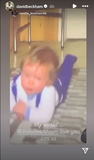 David Beckhams's mother shares a rare glimpse of her childhood