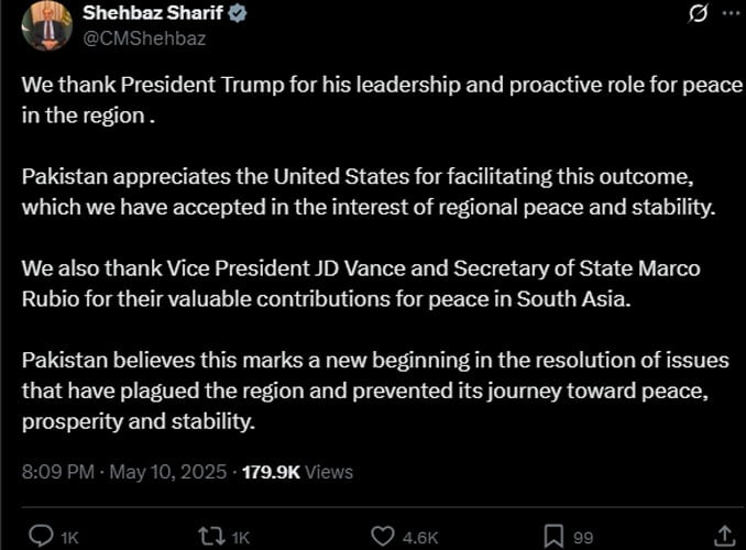 World leaders welcome Pakistan-India Penfire