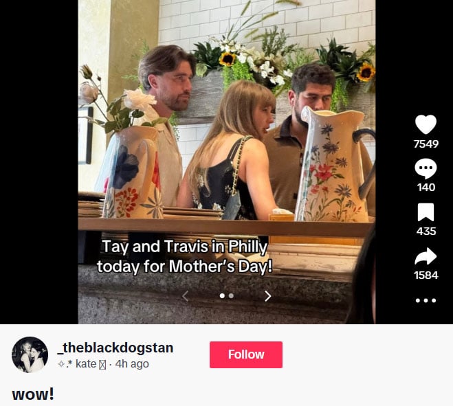 Taylor Swift, Travis Kelce, goes out for a rare family excursion