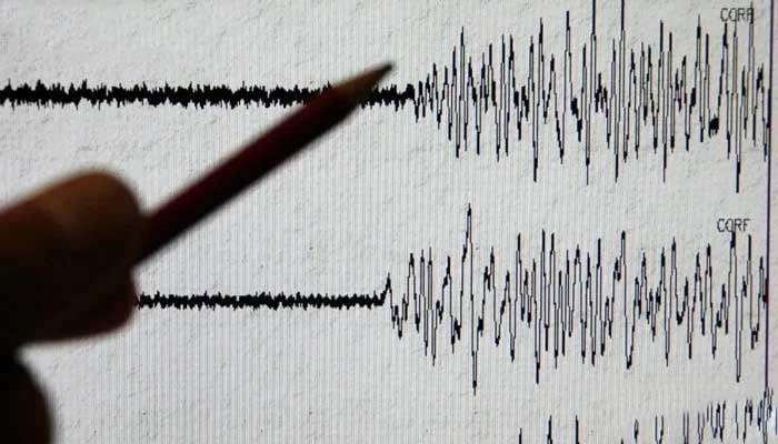 An image without a richter scale that measures an earthquake. - AFP/file