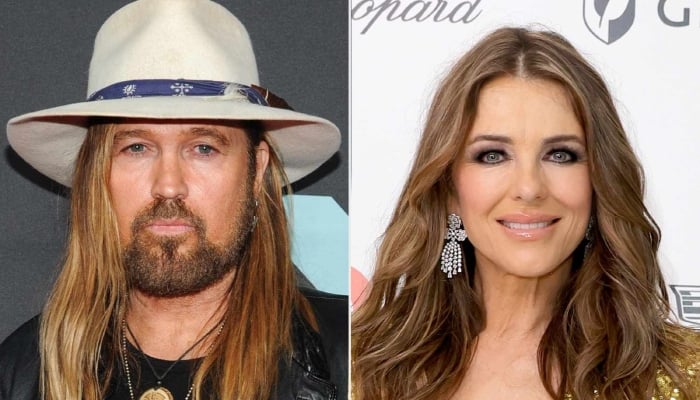 Photo: Billy Ray Cyrus finally meets her match at Elizabeth Hurley: Fuente