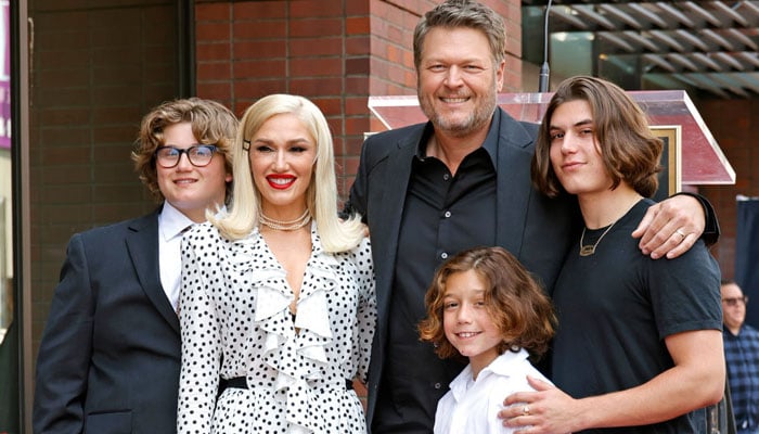 Blake Shelton opens on Dynamic with Gwen Stefani's children