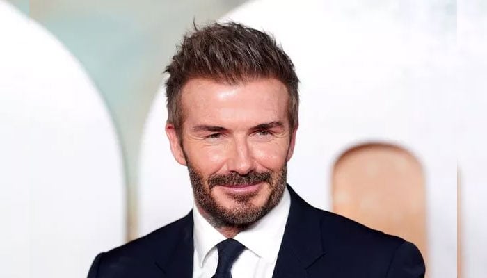 David Beckham's mother publishes a recoil clip of him when he was a small child