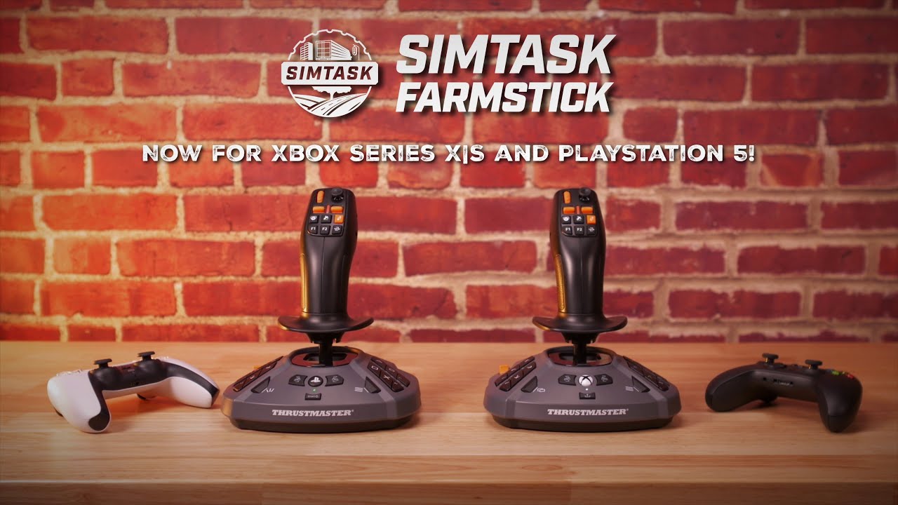Simtask Farmstick for Consoles - Take full control, dominate each task - YouTube
