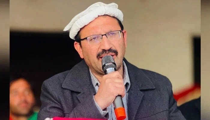 Pakistan Tehreek-E-Insaf Provincial President Junaid Akbar seen in this image. - Facebook@junaid akbar khan/file
