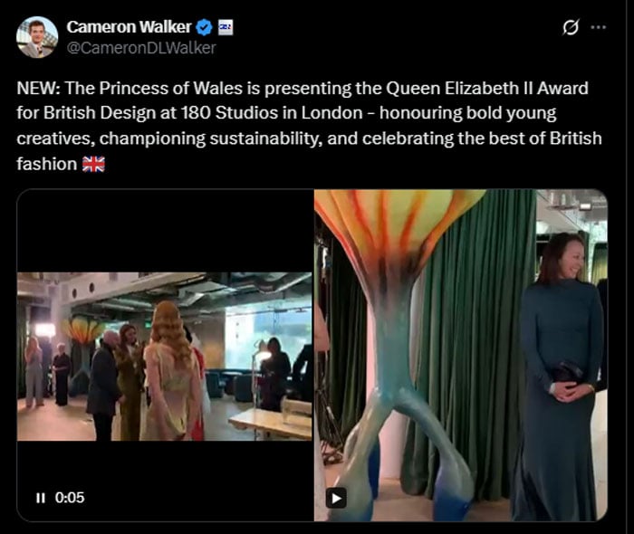 Kate Middleton breaks the coverage after the announcement of the Buckingham Palace