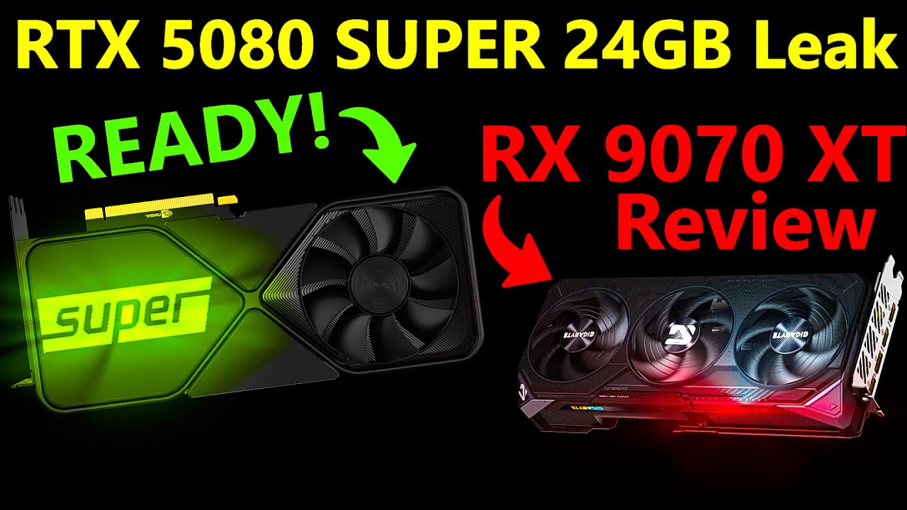 RTX 5080 and 5070 Super Specs | FSR 4 RDNA 3 Fuga | RX 9070 XT Review - YouTube