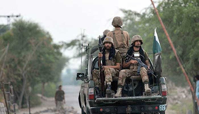 An image without date of the soldiers of the Pakistan army. - AFP/file