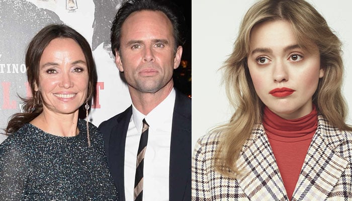 Walton Goggins's wife reacts to rumors of romance that involve her husband and Aimee Lou Wood