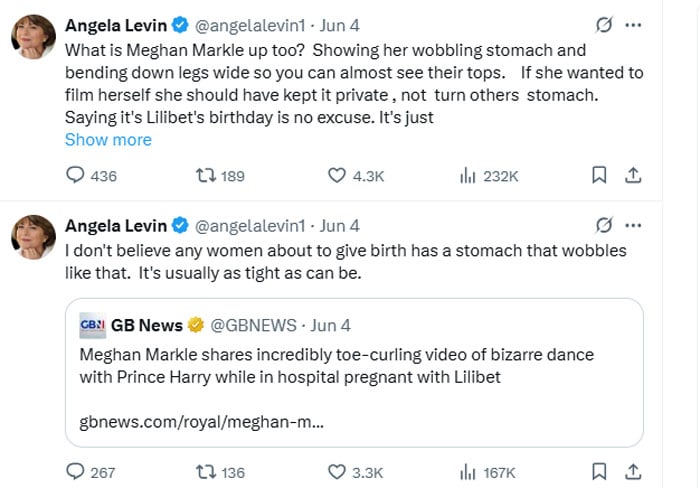 Meghan Markle Haters losing his head by his baby Baby Mama Dance