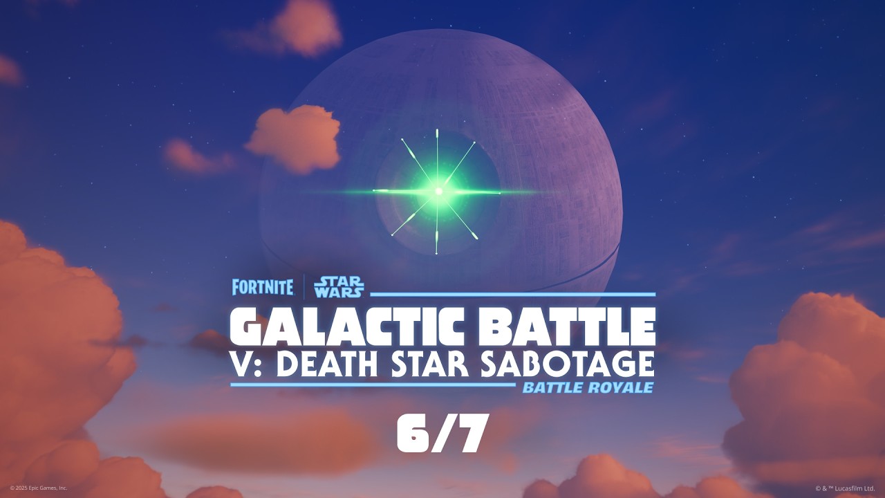 The final confrontation: Death Star Sabotage | Fortnite Galactic Battle Game Trailer - YouTube