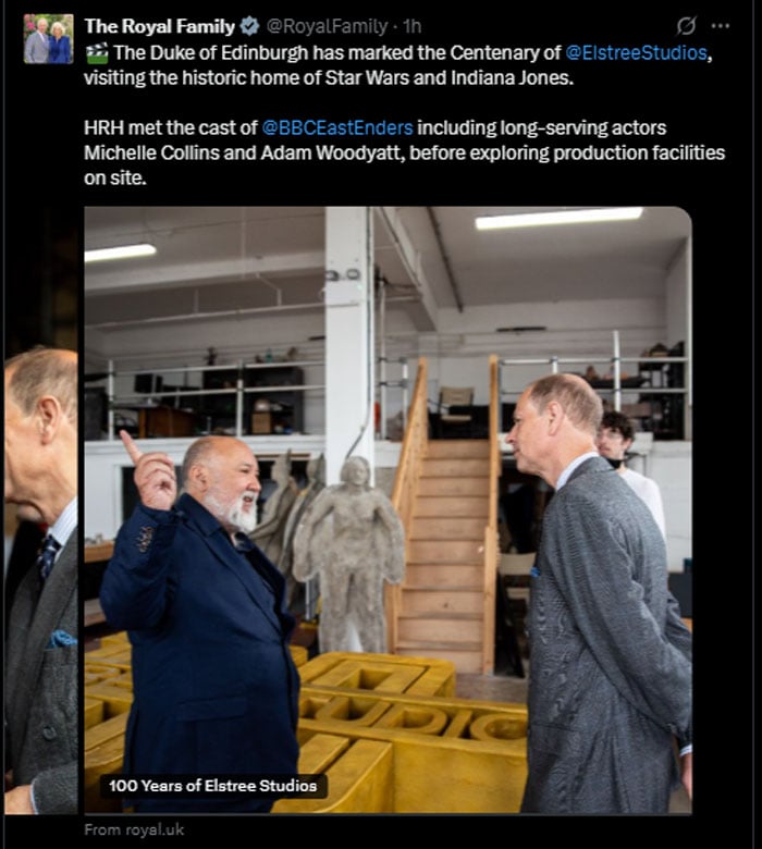 Prince Edward talks about an important contribution of creative industries