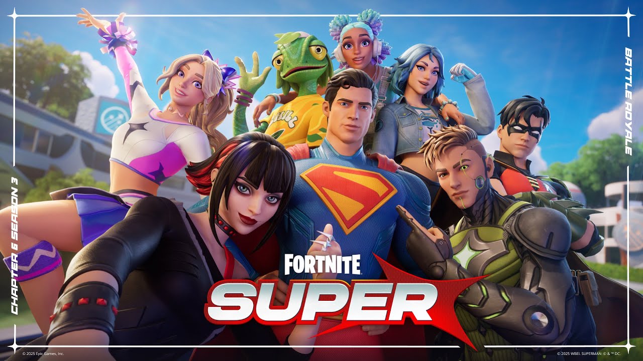 Fortnite Battle Royale Chapter 6 Season 3: Super | Cinematographic game trailer - YouTube