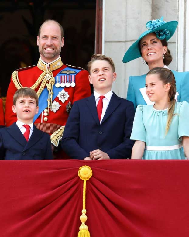In the images: Kate Middleton stuns to color stumbling