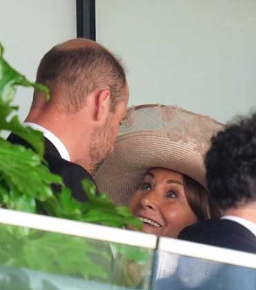 Prince William meets Carole Middleton after Kate jumps to the important event