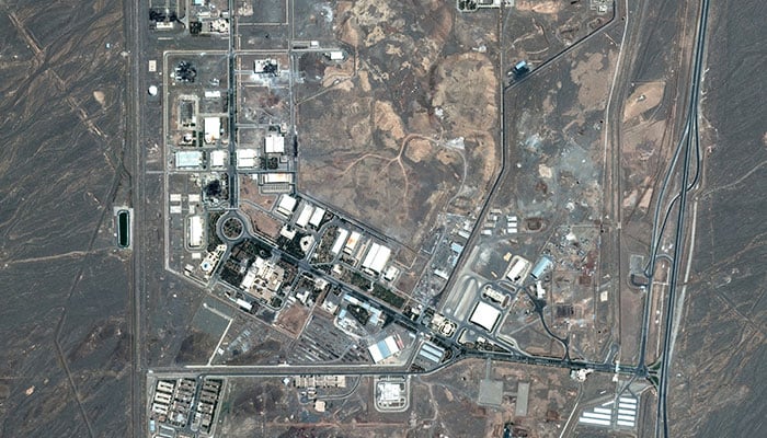 A satellite image shows Natanz's nuclear facilities in Iran after air attack in Iran in this booklet image of June 15, 2025. - Reuters