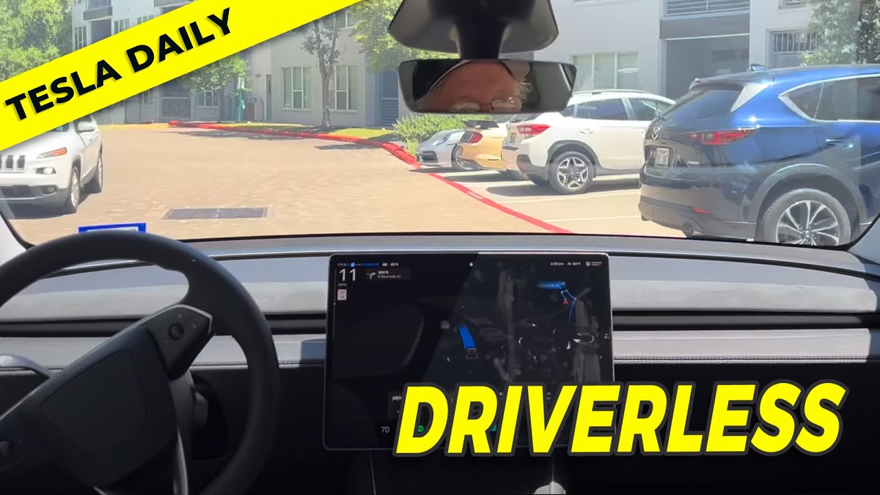 Tesla Robotaxi's first trip [Full Drive] - YouTube