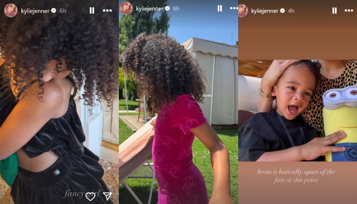 Kylie Jenner calls her daughter Stormi Fancy Girl while wears holiday