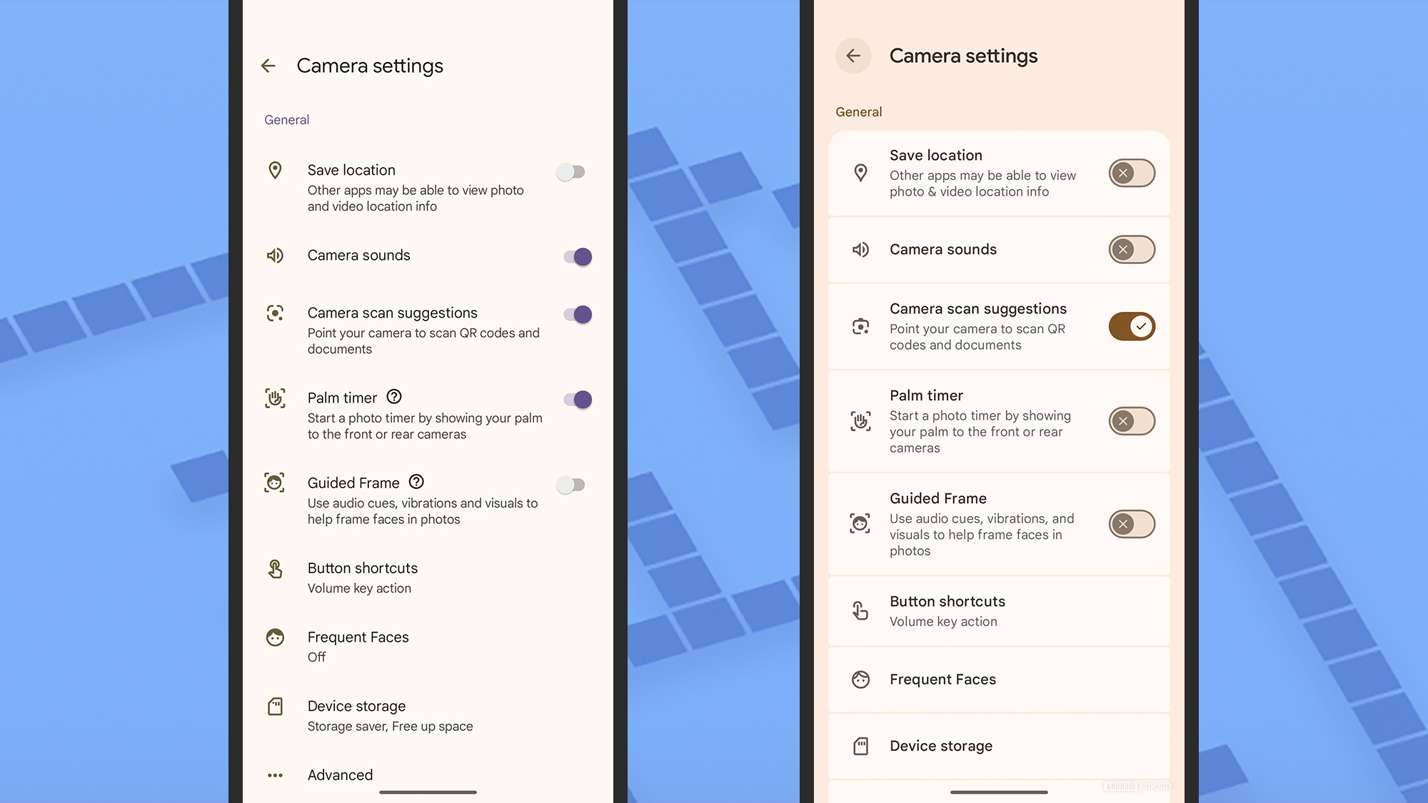 Application of pixel chamber, before and after a redesign