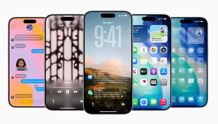 The image shows that an important update of iOS 26 brings a new design, intelligent experiences and improvements in which applications users trust every day. - Apple/file