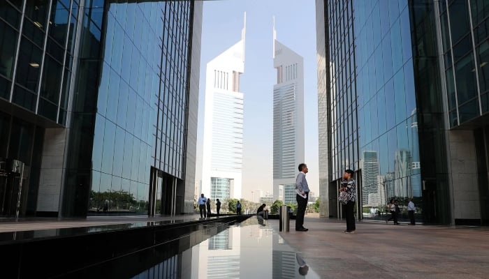The Dubai International Financial Center. - AFP