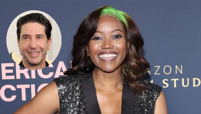 Erika Alexanders faces to live in a shock with David Schwimmer