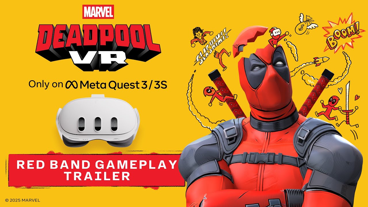 Marvel's Deadpool VR | Band GamePlay Trailer network | Quest target platform - YouTube