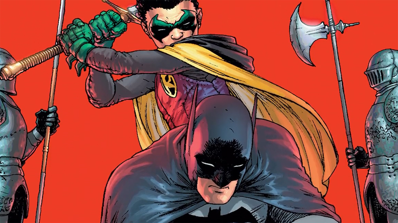 A screen capture by The Brave and The Bold Promocho Art for the movie DC Studios