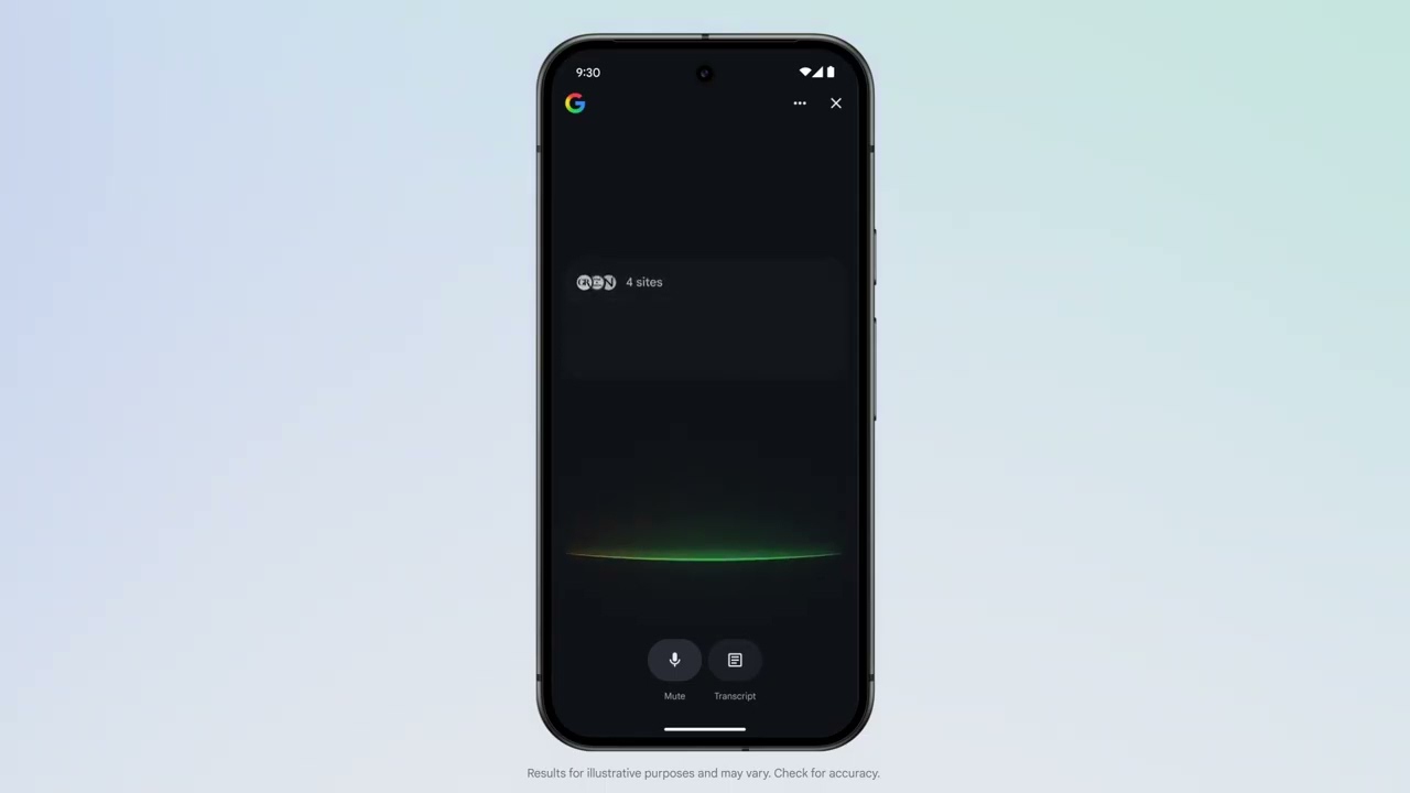 Search live: Talk, listen and explore in real time with AI - YouTube mode