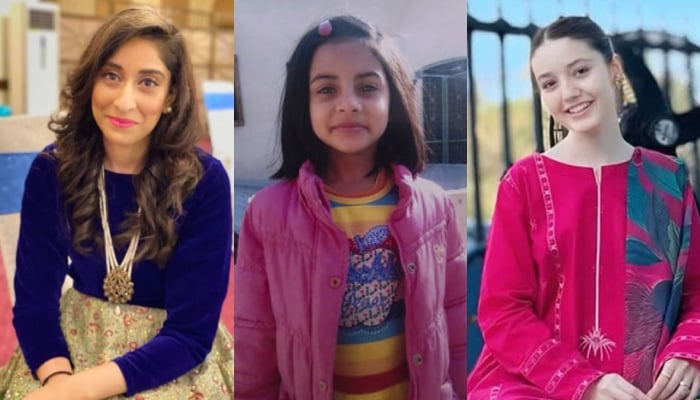 A collage of victims of gender violence Noor Mukadam, Zainab Ansari and Sana Yousaf.