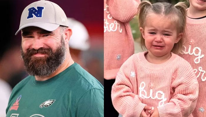 Jason Kelce shared dad's unexpected moment with Bennett