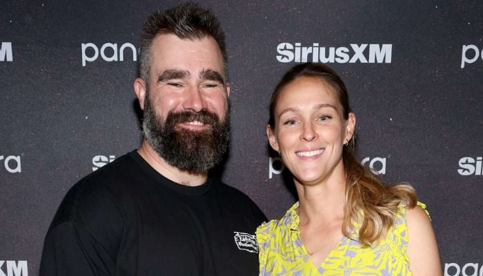 Kylie Kelce spills in the Bold Fathers Day Plan