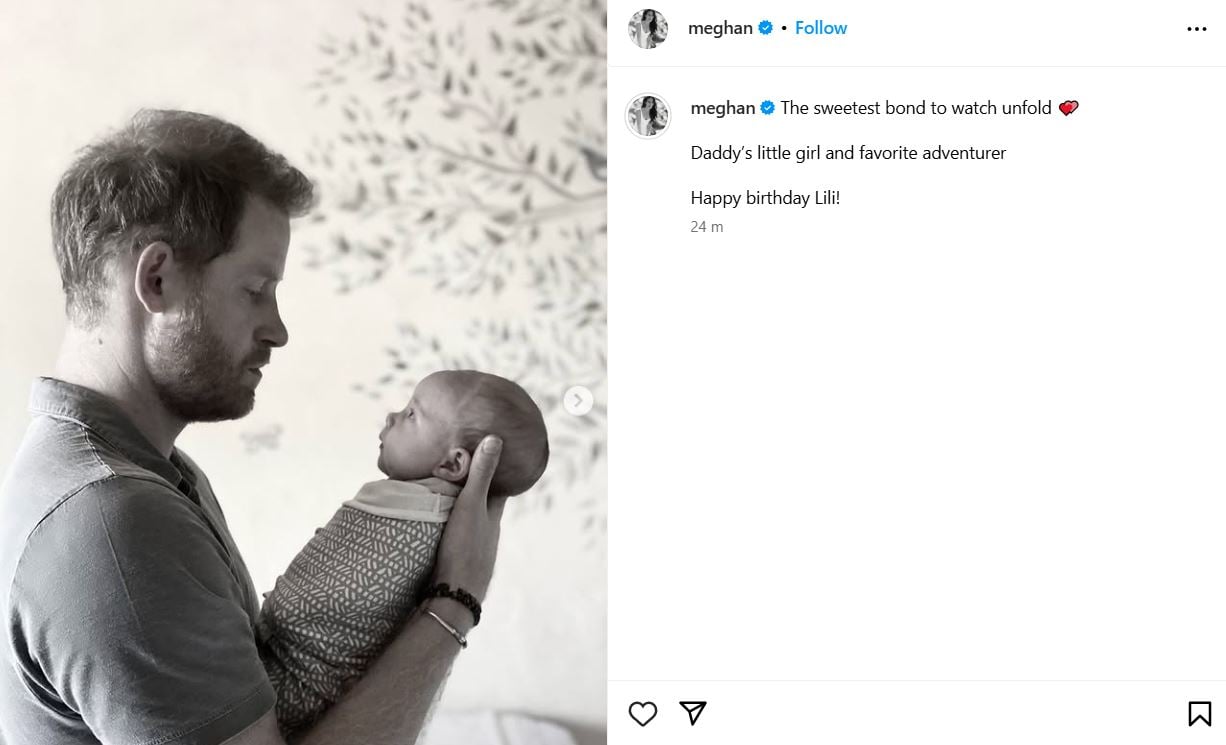 Meghan Markle gives a rare vision of Prince Harry, Lilibet's sweetest bond